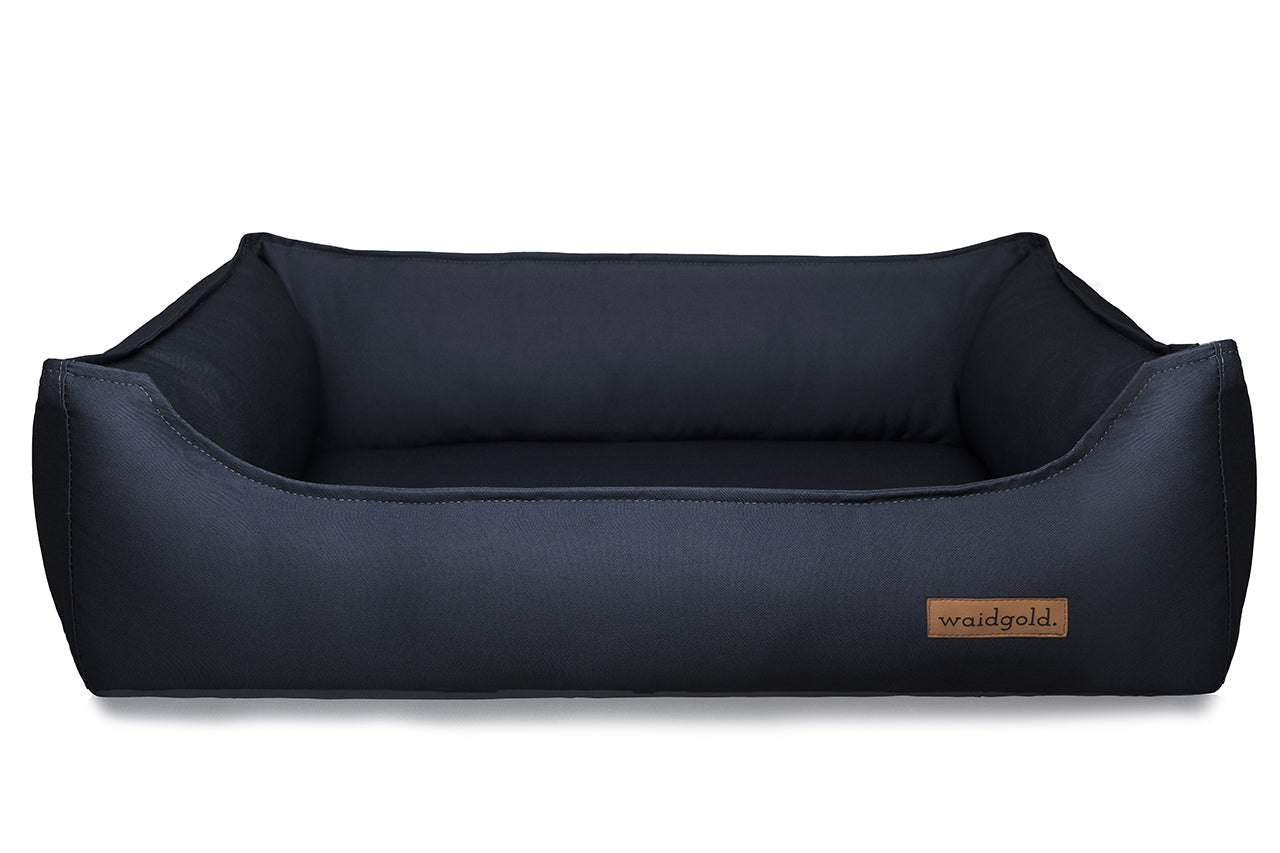 Schlummerwiese - orthopädisches Hundebett aus Baumwolle (antiallergisch + kochfest)