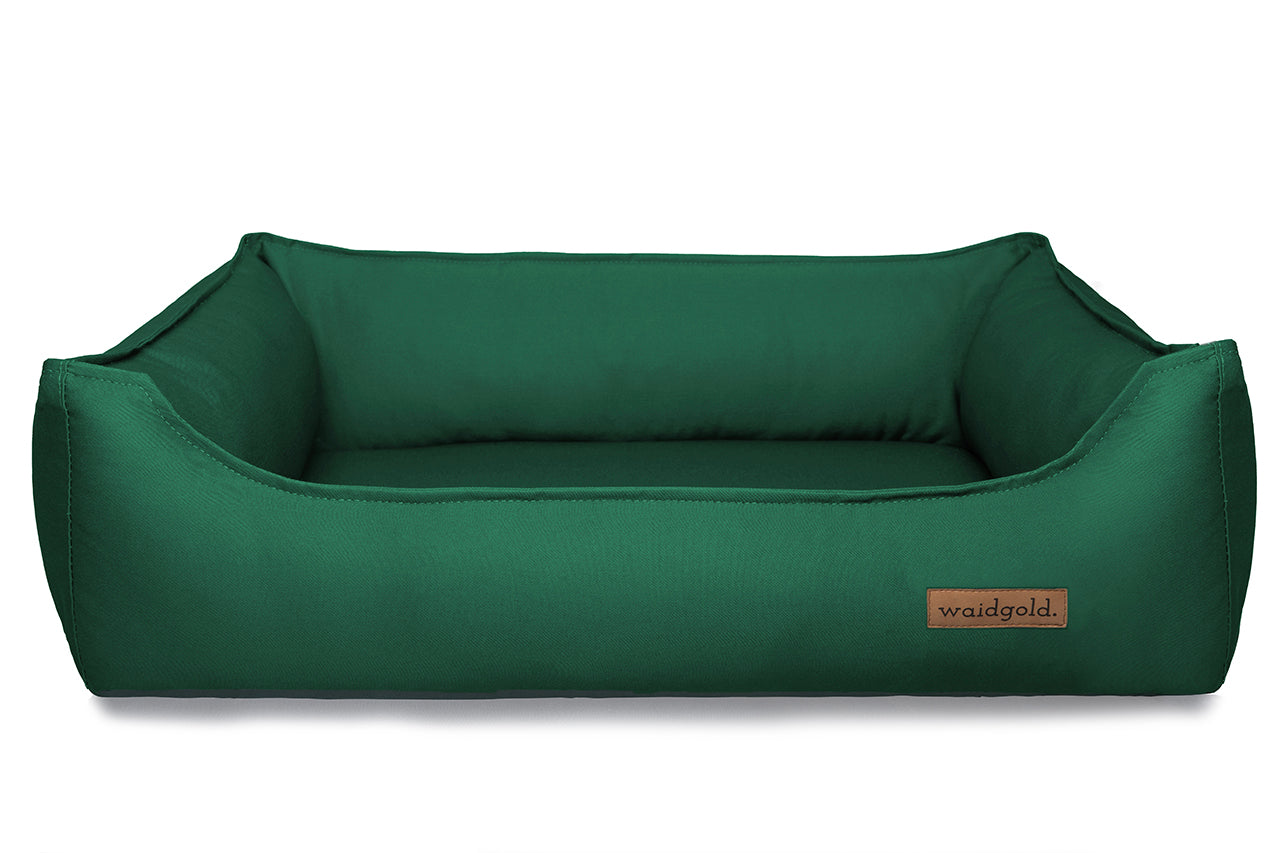 Schlummerwiese - orthopädisches Hundebett aus Baumwolle (antiallergisch + kochfest)