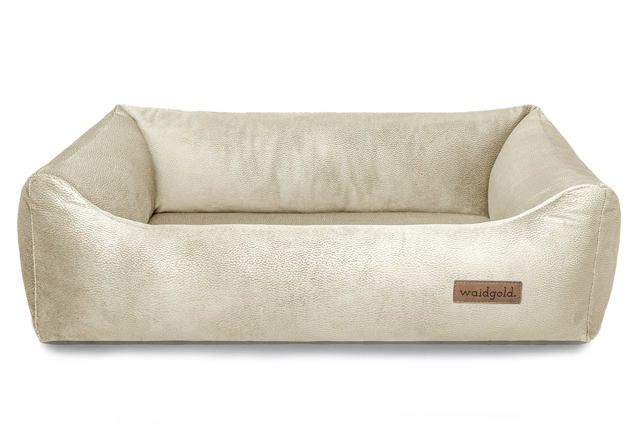 Schlummerwiese - orthopädisches Hundebett SUPERSOFT (Beschichtung gegen Tierhaare)