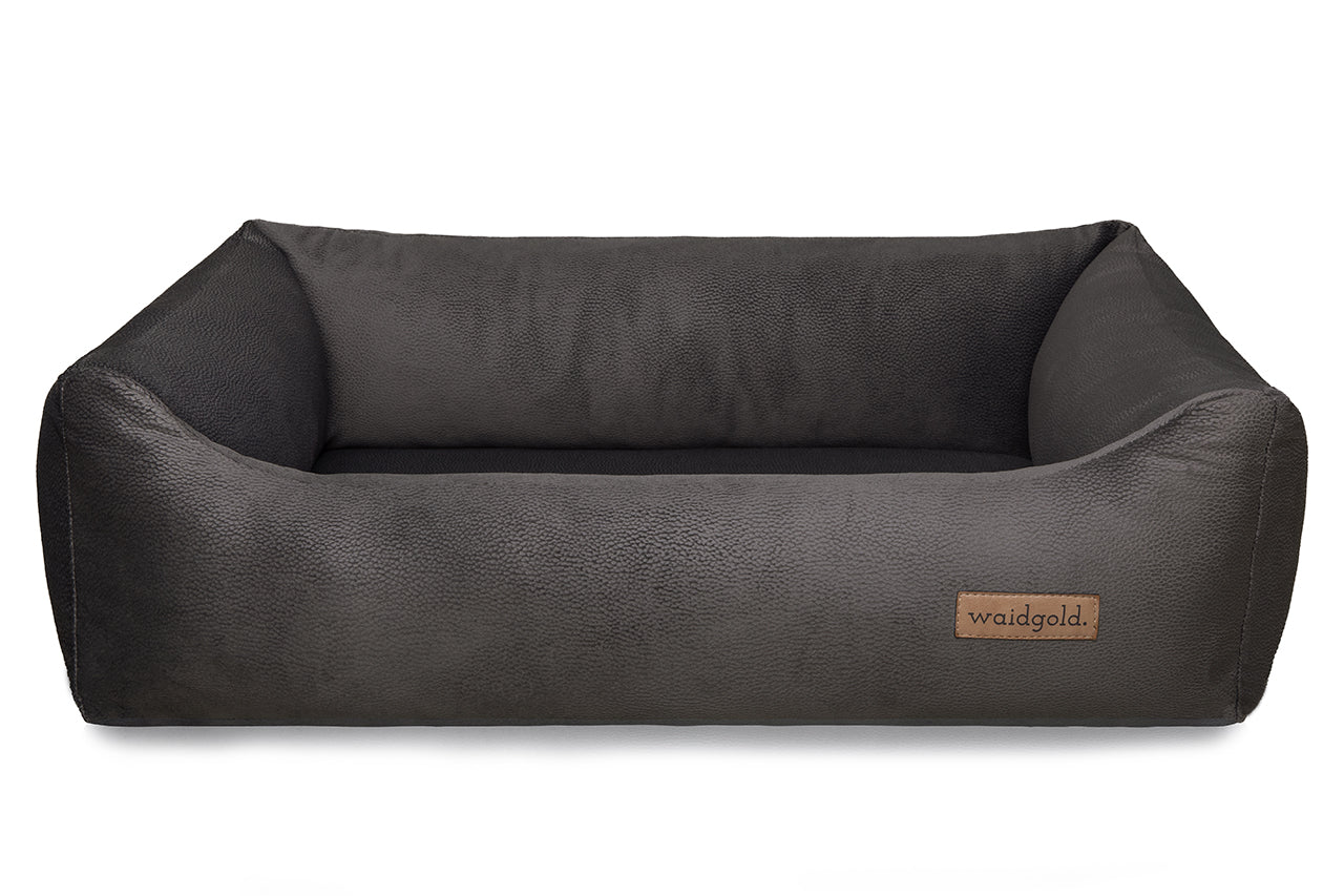 Schlummerwiese - orthopädisches Hundebett SUPERSOFT (Beschichtung gegen Tierhaare)