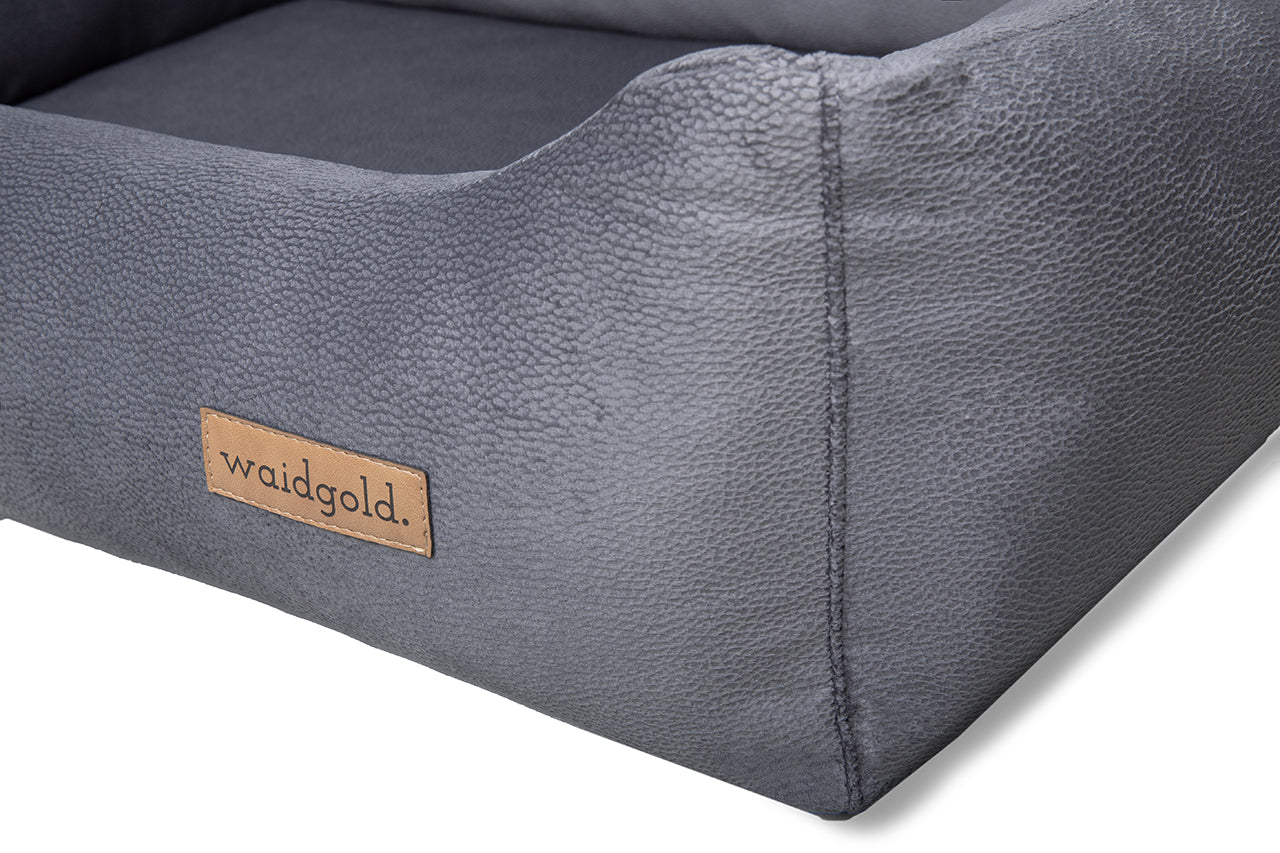 Schlummerwiese - orthopädisches Hundebett SUPERSOFT (Beschichtung gegen Tierhaare)